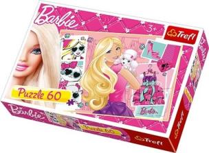 Opakowanie Puzzle 60 Barbie. Ikona mody TREFL