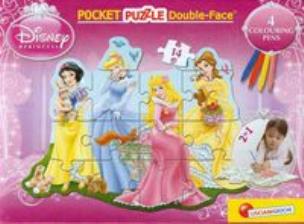 Opakowanie Puzzle dwustronne kieszonkowe Princess