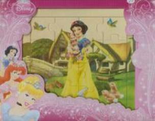 Opakowanie Puzzle konturowe Księżniczki 12