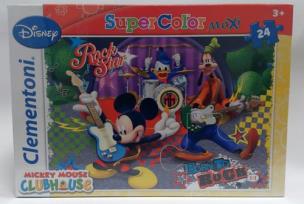 Opakowanie Puzzle Maxi Klub Myszki Miki Rock Star 24
