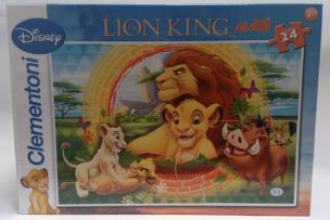 Opakowanie Puzzle Maxi Król Lew 24
