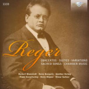 Okładka książki Reger: Concertos, Suites, Variations, Sacres songs, Chamber music