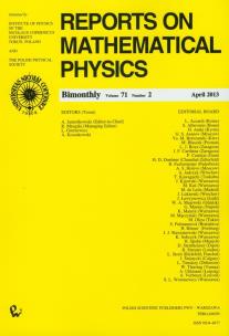 Opakowanie Reports on Mathematical Physics 54/2 wer.kraj.