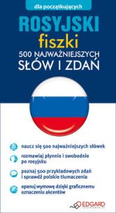 Okładka książki Rosyjski. Fiszki 500 najważniejszych słów i zdań