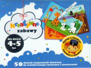 Okładka książki Rysuj z Czu Czu dla dzieci 4-5 lat