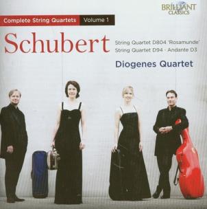 Okładka książki Schubert: String Quartets Vol. 1