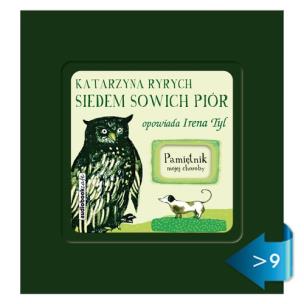 Okładka książki Siedem sowich piór - Audiobook