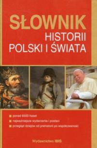 Okładka książki Słownik historii Polski i świata