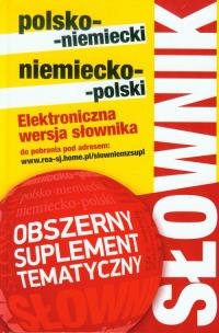 Opakowanie Słownik polsko-niemiecki niemiecko-polski z suplementem bez CD