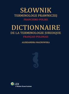 Okładka książki Słownik terminologii prawniczej francusko-polski