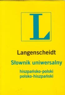Okładka książki Słownik uniwersalny pol-hiszp-pol ''L