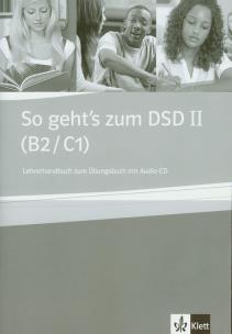 Okładka książki So geht's zum DSD II Lehrerhandbuch zum Ubungsbuch z płytą CD
