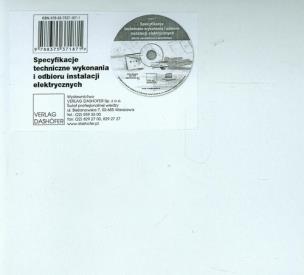 Opakowanie Specyfikacje techniczne wykonania i odbioru instalacji elektrycznych