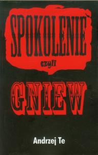 Okładka książki sPokolenie czyli Gniew