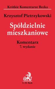 Okładka książki Spółdzielnie mieszkaniowe Komentarz