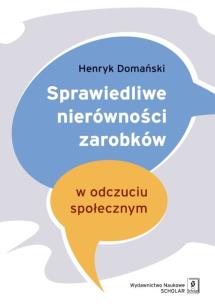 Okładka książki Sprawiedliwe nierówności zarobków