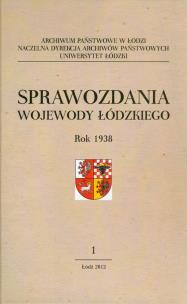 Opakowanie Sprawozdania wojewody łódzkiego