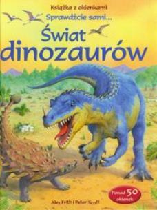 Okładka książki Świat dinozaurów. Książka z okienkami