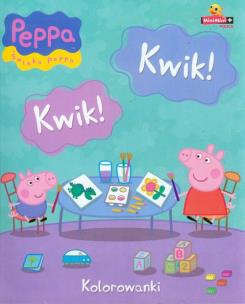 Okładka książki Świnka Peppa Kolorowanki - Kwik! Kwik!