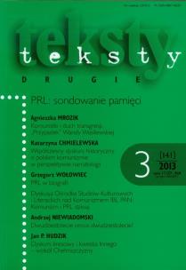 Opakowanie Teksty drugie 3/2013