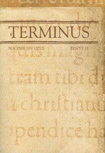 Opakowanie Terminus rocznik XIV 2012 zeszyt 25