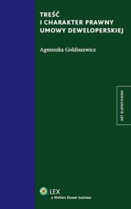Okładka książki Treść i charakter prawny umowy deweloperskiej