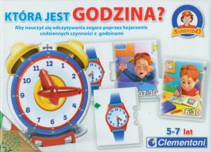 Okładka książki Uczę się bawiąc. Która jest godzina? 2