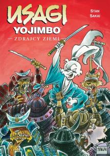 Okładka książki Usagi Yojimbo. Zdrajcy Ziemi