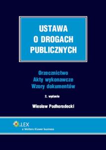 Okładka książki Ustawa o drogach publicznych