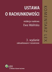 Okładka książki Ustawa o rachunkowości Komentarz