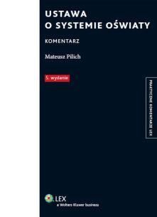 Okładka książki Ustawa o systemie oświaty Komentarz