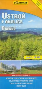 Opakowanie Ustroń i okolice, Brenna Mapa turystyczna 1:25 000