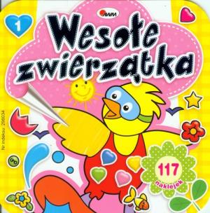 Okładka książki Wesołe zwierzątka 1