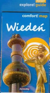 Okładka książki Wiedeń przewodnik + mapa