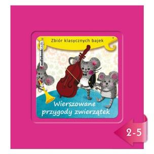 Opakowanie Wierszowane przygody zwierzątek - Audiobook