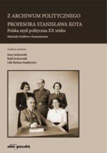 Okładka książki Z archiwum politycznego profesora Stanisława Kota