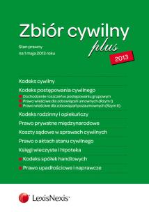 Opakowanie Zbiór cywilny PLUS 2013