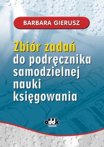 Okładka książki Zbiór zadań do podręcznika samodzielnej nauki księgowania