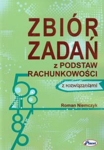 Okładka książki Zbiór zadań z podstaw rachunkowości z rozwiązaniami