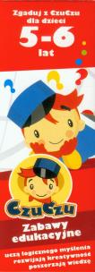 Okładka książki Zgaduj z CzuCzu dla dzieci 5-6 lat