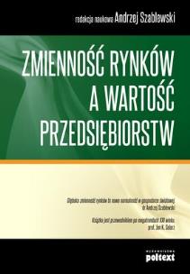 Okładka książki Zmienność rynków a wartość przedsiębiorstw