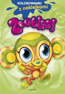 Okładka książki Zoobles! Kolorowanki z naklejkami