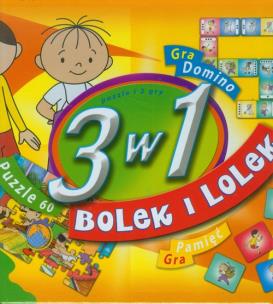 Opakowanie 3 w 1 Bolek i Lolek ALEX