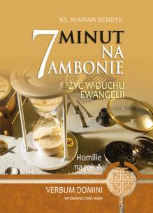 Okładka książki 7 minut na ambonie. Żyć w duchu ewangelii