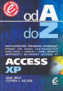 Okładka książki Access XP Od A do Z