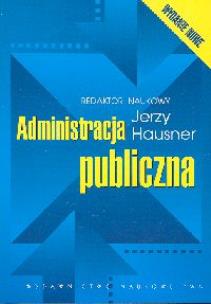 Okładka książki Administracja publiczna