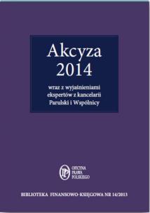 Opakowanie Akcyza 2014