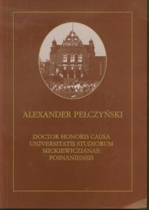 Opakowanie Aleksander Pełczyński Doctor Honoris Causa Universitatis Studiorum Mickiewiczianae Posnaniensis