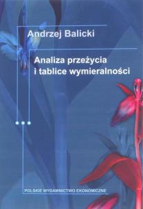 Okładka książki Analiza przeżycia i tablice wymieralności
