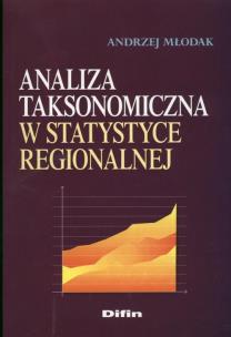 Okładka książki Analiza taksonomiczna w statystyce regionalnej